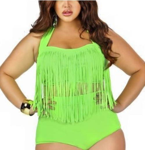 Plus Size bikini-13