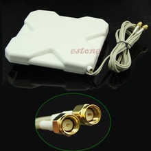 B76 Free Shipping 35dBi 4G Booster Signal Amplifier 2M Cable External Antenna SMA Connector