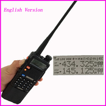 Upgrade uv 5r II Baofeng uv-5r 3800mah for ham cb Two Way Radio Walkie Talkie Vhf Uhf Dual Band Portable Radio Station Interfone