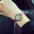 2016 Fashion Classic Vintage Magic Rome Dial Brass Alloy Thin Leather Strap Quartz Wristwatch Watch for