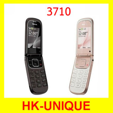 3710 original Nokia Flip 3710 unlocked cell phone 3G 3.2MP Camera bluetooth freeshipping Russian keyboard available