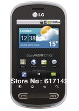 3pcs lot Original LG Optimus Me P350 Unlocked 3G Mobile cellphone Android OS 3MP Refurbished DHL