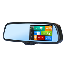 Car rearview mirror and Dedicated voice navigation recorder 1080P double recording electronic dog packaging