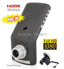 1920*1080P Full HD car camera with 120C lens Wide Angle Night Vision 2.4″ LCD+HDMI+AV Out car DVR car recorder with External GPS