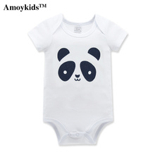Amoykids High Quality Long Sleeved Thick Cotton Baby Clothing Newborn Baby Boys And Girls Jumpsuit Costume