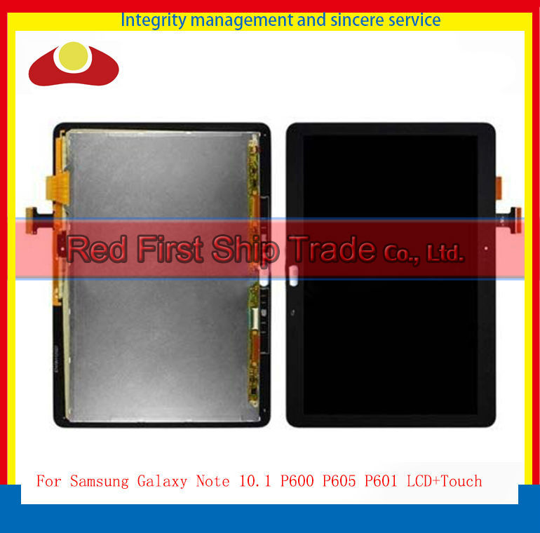 Original For Samsung Galaxy Note 10.1 2014 Edition P600 P601 P605 M16C Touch Screen Digitizer+LCD Display Assembly Complete