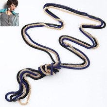 Fashion Jewelry Vintage Statement  Necklaces & Pendants Long Chains Necklace Women 2015 Colares Femininos Bijuterias Collar