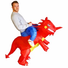 Purim Halloween Christmas Party Costumes Fan Operated Adult Kids Fancy Dress Suit Inflatable Dinosaur Costume