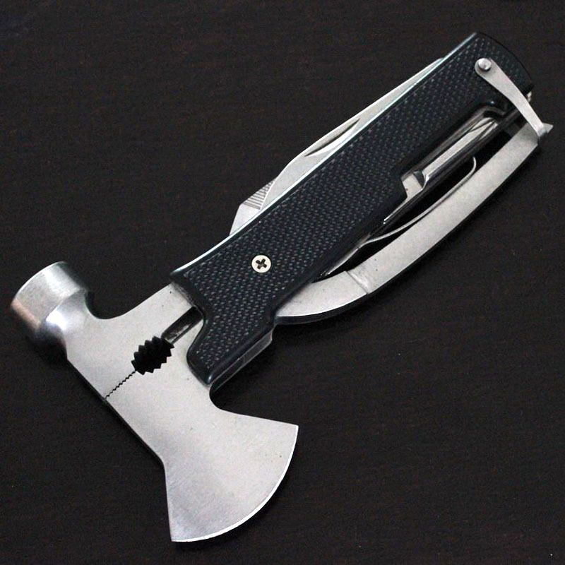 Multifunctional Tools Folding Axe Hammer Camping Axe Hiking Saw Survival Knife Tomahawk Survival Kit Military Hunting