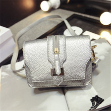The new spring and summer fashion candy leather handbags women crossbody mini chain shoulder messenger bags