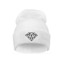 2015 fashion style Hip Hop Men s Men Women Unisex cap With Diamond Pattern Beanies Winter
