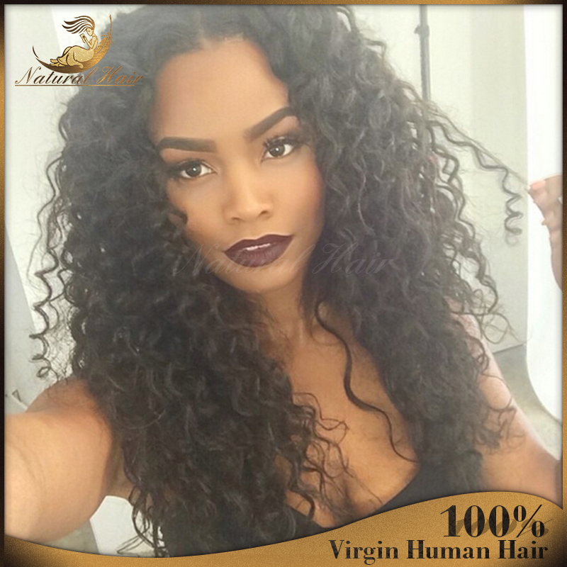 7A Full Lace Human Hair Wigs Brazilian Virgin Hair Kinky Curly Wigs Lace Front Wigs Human Hair Curly Wigs for Black Women
