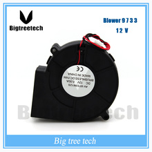Low Noise 97mm x 97mm x 33mm 9733 DC Blower Fan 12V Turbo Fan 3D0027