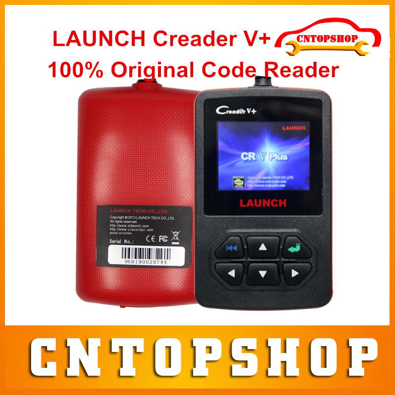 100%   Creader V + OBD2     launch-x431 Creader V  EOBD  