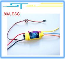ST Brushless BL 80A ESC 5V 3A BEC include For Rc Helicopter trex t-rex 500 550 Airplane Free shipping girl gift
