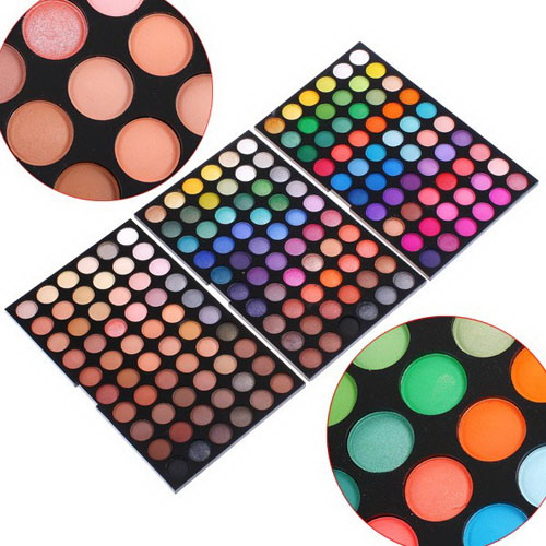 New Luxury 1 Set Warm Basic 180 Color Eyeshadow Palette Makeup Wedding Professional For Salon Or