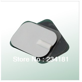 20pair 6*9cm Square Self Adhesive TENS machine Electrode Pads. Long lasting. Reusable,Silica gel of electrodes