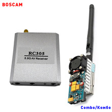 BOSCAM rc 5.8ghz rc video transmitter receiver 1000MW 8CH long range wireless av fpv quadcopter TX RX combo airplane drone boat