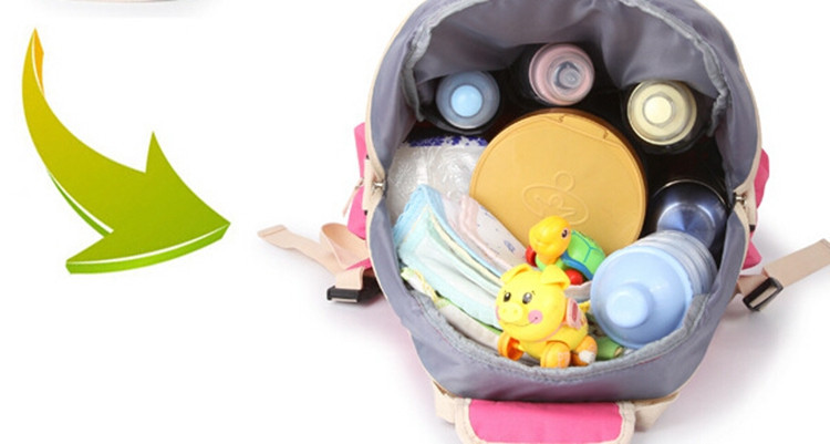 High Quality Backpack Baby Changing Diaper Bags Fashion Designer Mother Bag Baby Stroller Bags Multifunctional High-capacity (10)