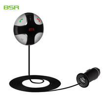New Arrival Car Kit MP3 Player Audio Wireless FM Transmitter Modulator USB Support SD Tf Card LCD Display Car Charger