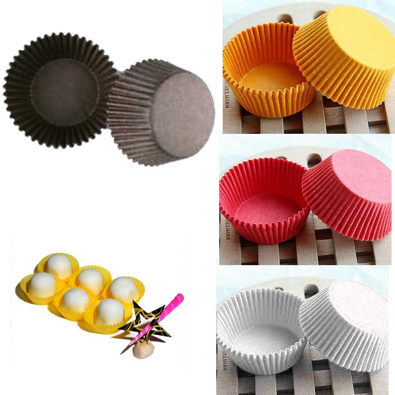 480 PCS Paper Cake Cup Liners Baking Cup Muffin Kitchen Cupcake Cases & Happy Kitchen Time forma de silicone Smile