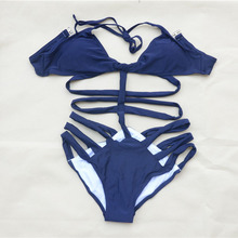 Brand Victoria Swimwear For Women High Waist Swimsuit Bikinis Sexy Monokini Bathing Suit Womens Bandage Swimsuit