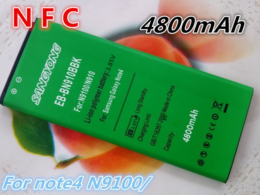 Nfc 4800  EB-BN910BBK  Samsung Galaxy  4 N9100 SM-N910H SM-N910C SM-N910U SM-N910F SM-N910FQ SCL24SC-01G note4