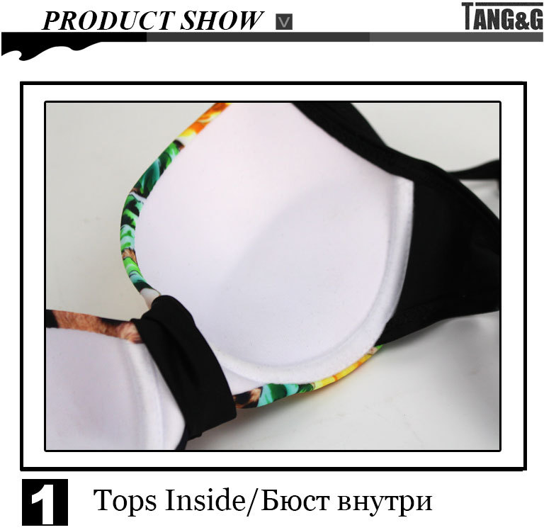 2015 Summer Style Woman Sexy Leopard Print Bikinis set (10)
