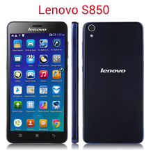 ZK3 Lenovo S850 Original Cell Phones MTK6582 Quad Core 5″ IPS 1280×720 Android 4.4 Dual Sim 13.0MP 1GB RAM 16GB ROM Smartphone