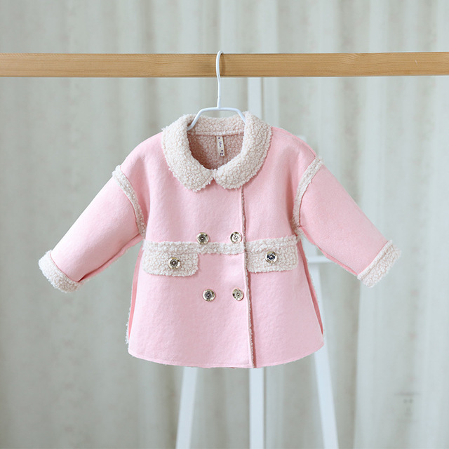 Детские девушки осень/зима куртки кардиган baby дети пальто детей clothing coats