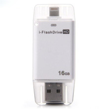 16GB USB Lightning i-FlashDrive HD Case For iPhone 5S 6 Plus OTG Micro USB i Flash iFlash Drive iFlashDrive For iOS 8.2 &Android