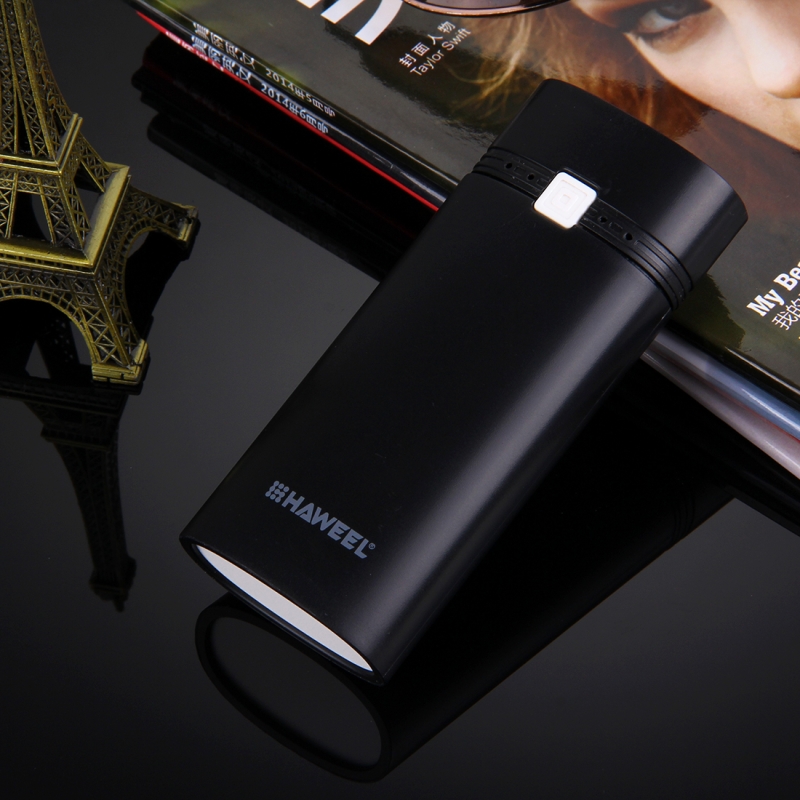 Батарейный блок HAWEEL DIY Power Bank Shell Box 2x18650 Портативный с Выходом USB и Индикатор (без Батареи)