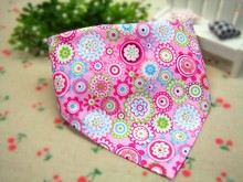 20pcs/lot 100% cotton baby bibs baberos bibs infantil saliva scarf mom’s care bandana babeiros No hasp saliva towel