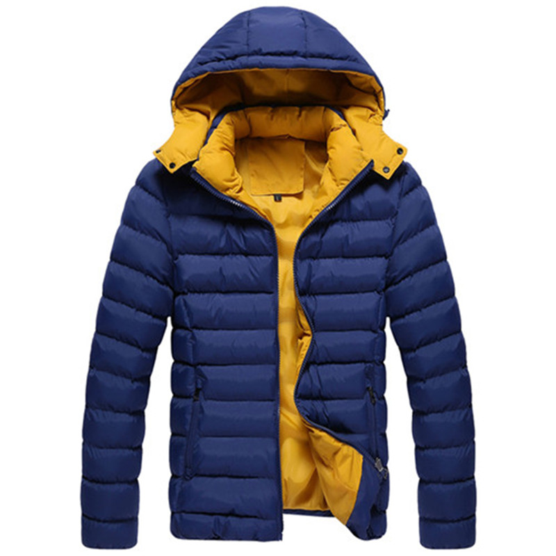 Plus Size New Brand 2015 Winter Jacket Men High Quality Down Cotton Nylon Men Clothes Winter
