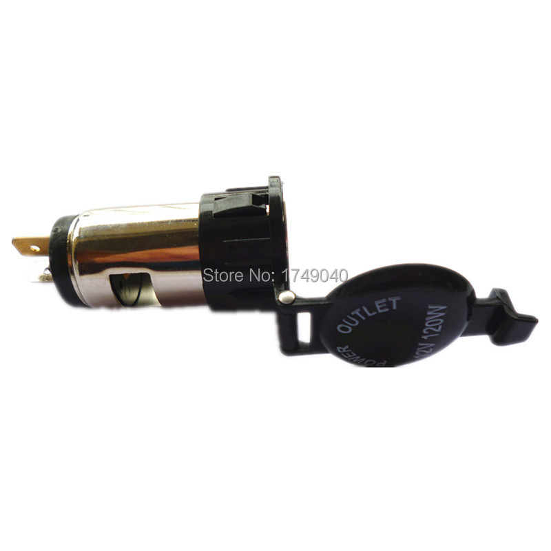 Motorcycle Cigarette Lighter Power Outlet Plug Socket 12V 120W Black.jpg