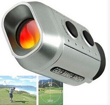 Free shipping Digital 7x Optic Telescope Pocket Laser Golf Range Finder Rangefinder Golf scope Yards Measure