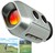 Free shipping Digital 7x Optic Telescope Pocket Laser Golf Range Finder Rangefinder Golf scope Yards Measure Distance Meter