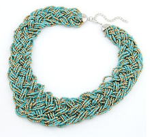 7Color Classic Boho Style Classical Seed beads Collar Necklaces Woman Jewelry colares femininos 2015