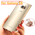 Phone Case For Samsung Galaxy S6 Thin Clear Plating Electroplating TPU Soft Mobile Phone Cases Cover
