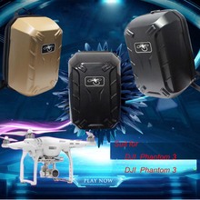 phantom 3 Hardshell Bag Backpack Shoulder Carry Case Hard Shell Box for DJI Phantom 3s Standard FPV Drone Quadcopter