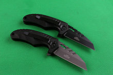 Free shipping grey&black OEM Mtech F75 small camping folding knives pocket hunting knife tool hand 440 57HRC blade best gift