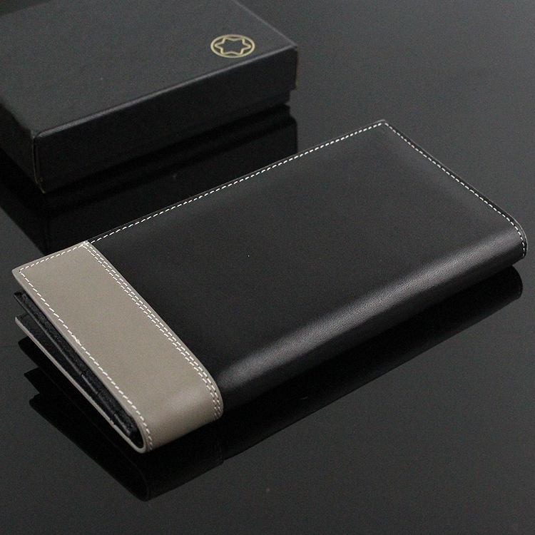 New Fashion Long Design Men Wallets Korea Style Business men s wallet mon black Optional Leather