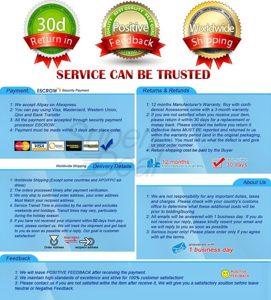 SERVICE CAN BE TRUSTED
