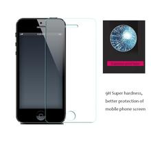 200Pcs/lot Premium Tempered Glass Screen Protector for iPhone 5 5s 5c SE 2.5D 0.3MM 9H UltraThin + Retail Box /Package