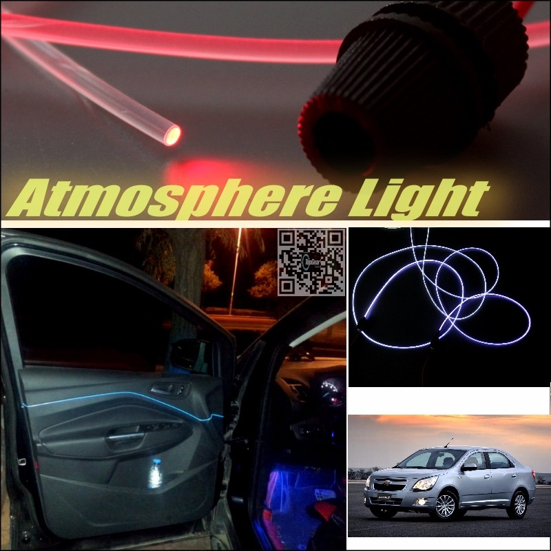 Car Atmosphere Light Fiber Optic Band For Chevrolet Cobalt Furiosa Interior Refit No Dizzling Cab Inside DIY Air light