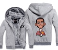 Animation Hoody Men Sweatshirt Winter Hoodies Male Jackets Casual Cloak Shawl Man Cloth Keep Warm
