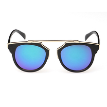 cat eye sunglasses men women vintage sunglasses blue color new arrival oculos escuro gafas oculos de