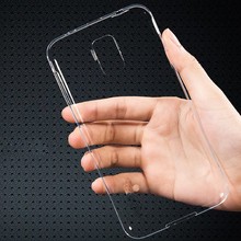 S5 Case Luxury Crystal Clear TPU Gel Mobile Phone Case For Samsung Galaxy S5 I9600 SV Soft Silicon Transparent Slim Back Cover