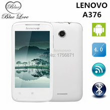 Free Shipping Original Lenovo A376 Dual Core Smart Phone 4″ 3.2MP Camera Android 4.0 512MB RAM 4GB ROM Dual Sim cards