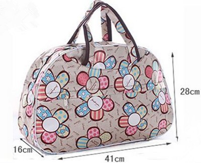 2015 New Women Fasgion Casual Suitcase Light Small Print Travel Bag For Women Size 284116cm Hot Sell 2